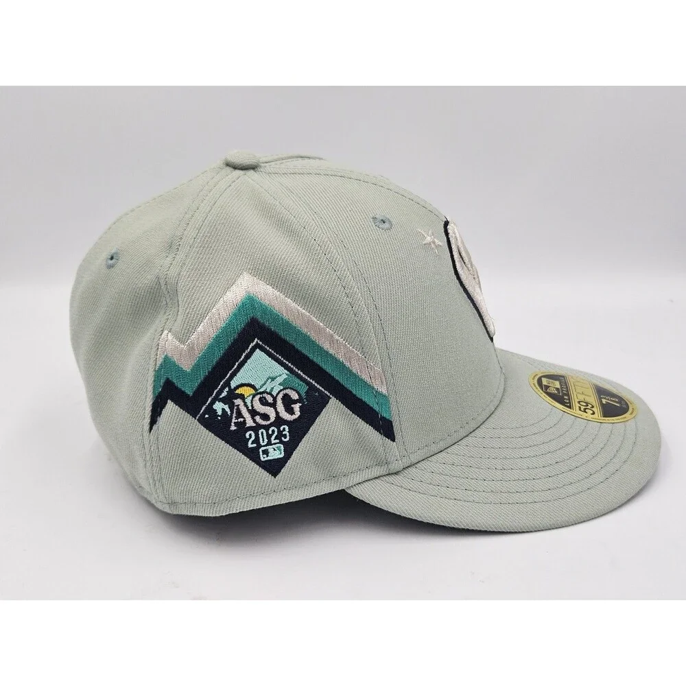 Milwaukee Brewers MLB New Era 59Fifty 2023 All Star Game Fitted Hat Size 7 3/8